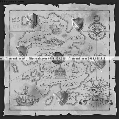 Tải file ban do dinh vi thoi xua 1516 (gốc) làm file in ấn