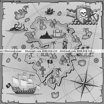 Download file gốc ban do dinh vi thoi xua 1519 (in mica) logo