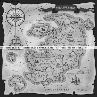 File in trần ban do dinh vi thoi xua 1523 (bản gốc) bầu trời