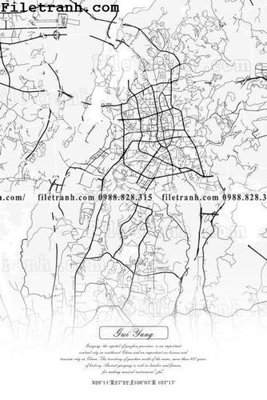 Tải file ban do duong thu do cac tinh 127 (gốc) làm tranh trang trí