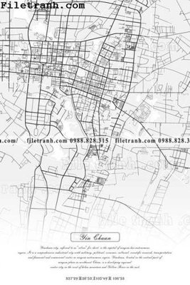 File ảnh ban do duong thu do cac tinh 130 (gốc) cho trang trí nội thất