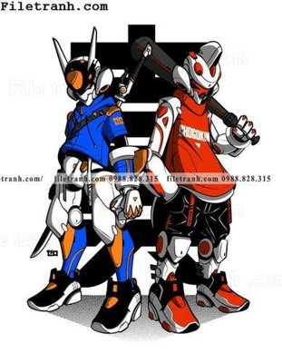 File gốc ban ve nguoi may tranh tre em 102 (dành cho trang trí nội thất)