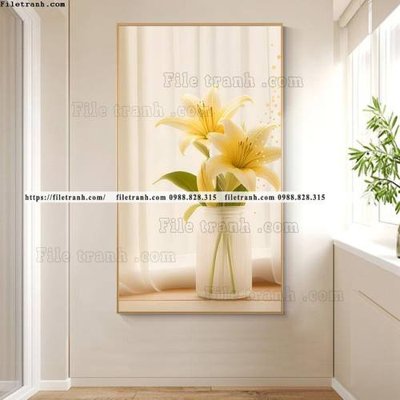 File gốc binh hoa va cay phong cach bac au 525 (ảnh rõ nét) để in