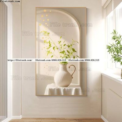 File PSD binh hoa va cay xanh phan chieu anh sang 509 (bản gốc) chất lượng nhất