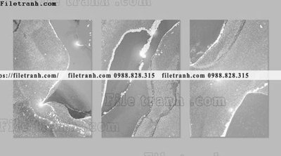 File ảnh bo 3 tam tranh truu tuong 152 (gốc) in standee