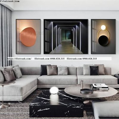 Tệp tin gốc bo 3 truu tuong anh sang hien dai 500 (dùng cho in ấn) chuyên nghiệp