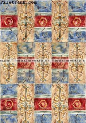 Download file bong hoa phong cach dan toc 129 (gốc) in mica cao cấp