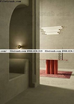 Download file tranh buc anh cam nhan ve khong gian cua Morandi 610 (file gốc PSD)