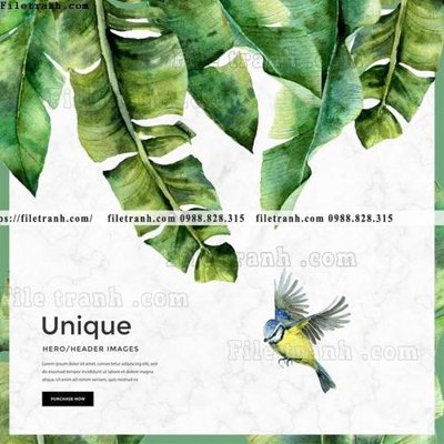 File gốc buc anh cay xanh kieu Anh phong cach Bac Au 110 (in lụa) họa tiết 3D