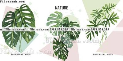 Tải file buc anh cay xanh kieu Anh phong cach Bac Au 181 (gốc) làm file in ấn