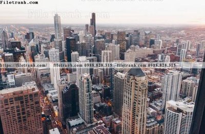 File tranh gốc buc anh chup thanh pho ngang dep 504 (sắc nét từng chi tiết)