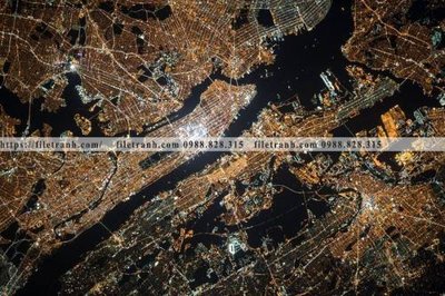 File tranh buc anh chup thanh pho ngang dep 537 (bản gốc) trang trí văn phòng