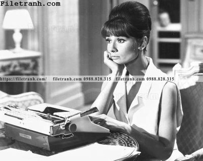 Tải file buc anh cua Audrey Hepburn 136 (PSD) cho in ấn quảng cáo