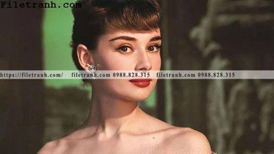 Tải file buc anh cua Audrey Hepburn 148 (gốc) chủ đề phong thủy