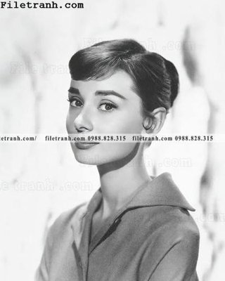 Tải file tranh buc anh cua Audrey Hepburn 171 (gốc) tại Filetranh.com