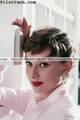 File in ấn buc anh cua Audrey Hepburn 190 (bản gốc) từ file gốc