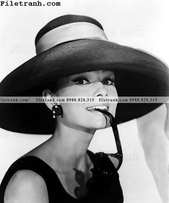 Ảnh gốc file in lụa buc anh cua Audrey Hepburn 199 chi tiết