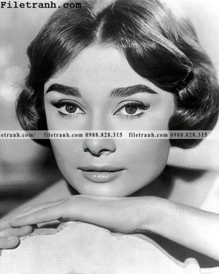 Tải về file tranh gốc buc anh cua Audrey Hepburn 211 (để in quảng cáo)