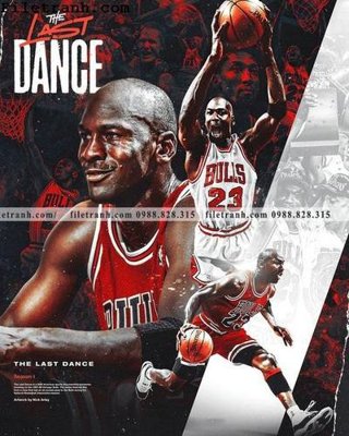 File in ấn buc anh cua NBA Jordan 108 chuyên nghiệp