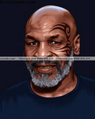 File gốc buc anh cua nha vo dich quyen anh Ali Tyson 112 (PSD/TIFF) độ phân giải cao