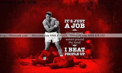 Tải file tranh buc anh cua nha vo dich quyen anh Ali Tyson 212 (gốc) tại Filetranh.com