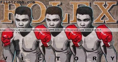 File tranh buc anh cua nha vo dich quyen anh Ali Tyson 226 (ảnh gốc) cho in ấn kỹ thuật số