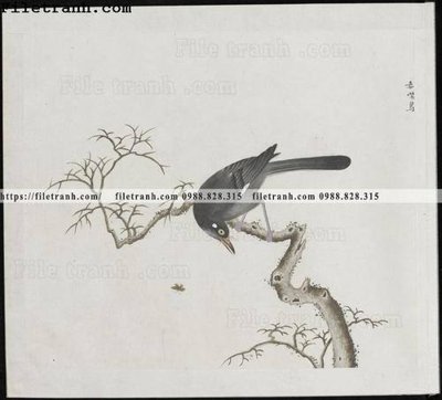 Tải file buc anh hoa co chim muong mau sac nhe nhang 130 (gốc) in nhanh