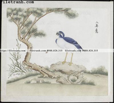 File tranh buc anh hoa co chim muong mau sac nhe nhang 186 (gốc) chủ đề tĩnh vật