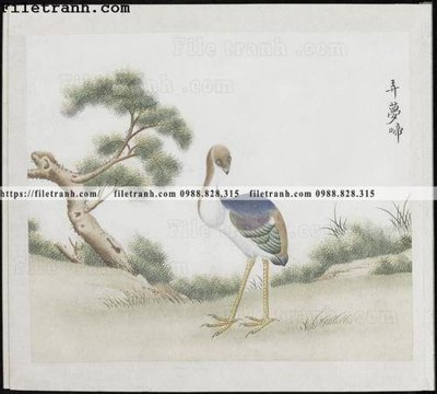 Tải file tranh buc anh hoa co chim muong mau sac nhe nhang 250 (ảnh gốc) ngay