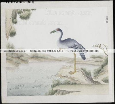 Chi tiết file ảnh buc anh hoa co chim muong mau sac nhe nhang 276 sắc nét