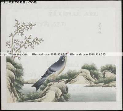 File gốc buc anh hoa co chim muong mau sac nhe nhang 280 cho in ấn và thiết kế