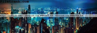 Tải file buc anh phong canh thanh pho sieu rong 153 (gốc) in trên mọi chất liệu