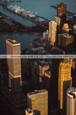 Tải file buc anh thanh pho doc 544 (PSD) cho in tranh kính