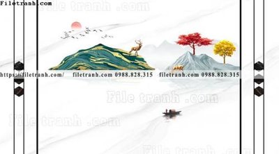 File gốc buc anh tuong nen nai sung tam phong cach Trung Quoc 222 (chuẩn CMYK) cho nhà in