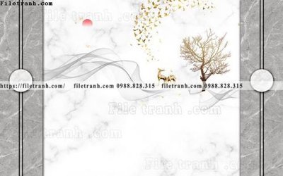 File gốc buc anh tuong nen nai sung tam phong cach Trung Quoc 250 (cho in ấn) độc quyền