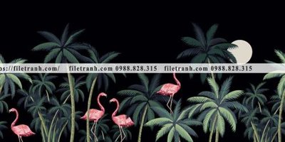 File in trần buc anh ve la rung cay nhiet doi chau Au co dien107 (bản gốc) phong cảnh