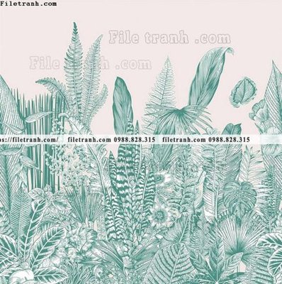 Tải file gốc buc anh ve la rung cay nhiet doi chau Au co dien246 (bản PSD) chỉnh sửa được