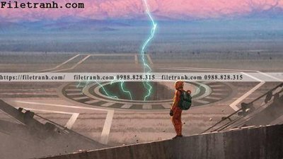 File tranh buc anh ve phi hanh gia khoa hoc vien tuong 113 (gốc) chủ đề thiên nhiên