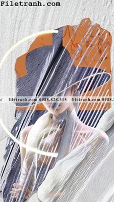 Tải file gốc buc anh ve phu nu truu tuong cua Morandi 100 (in khổ lớn) không mờ