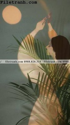 File tranh buc anh ve phu nu truu tuong cua Morandi 102 (gốc) in vải canvas