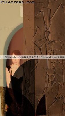 Tải xuống file tranh gốc buc anh ve phu nu truu tuong cua Morandi 114 (PSD/TIFF)