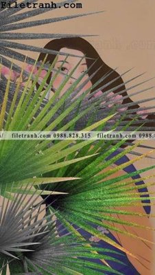 File tranh buc anh ve phu nu truu tuong cua Morandi 133 (ảnh gốc) in trần 3D