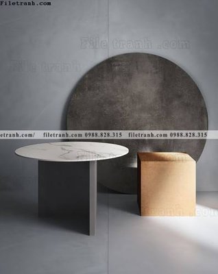 File tranh PSD buc anh ve toa nha Morandi 524 chất lượng cao