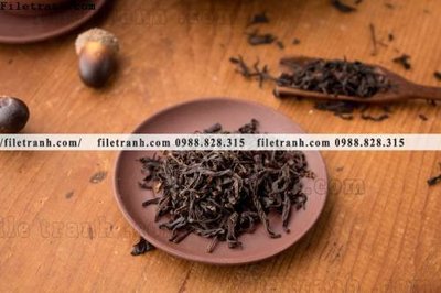 File gốc buc anh ve van hoa tra dao Trung Quoc 217 (in lụa) tranh phong thủy