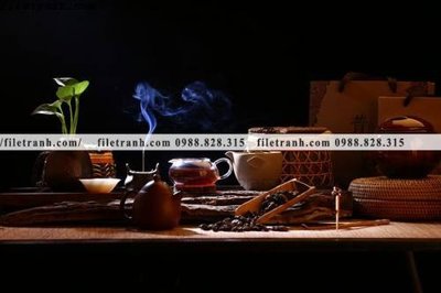 File gốc buc anh ve van hoa tra dao Trung Quoc 234 (chủ đề hiện đại) trang trí