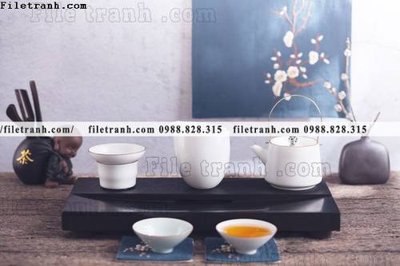 Tải file buc anh ve van hoa tra dao Trung Quoc 237 (gốc) in ấn chất lượng