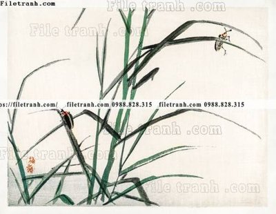 Tải file buc tranh co Nhat Ban 136 (PSD) cho in ấn quảng cáo