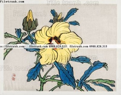 File in trần buc tranh co Nhat Ban 139 (bản gốc) trời sao