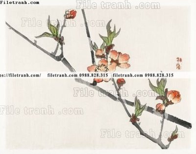 File in ấn buc tranh co Nhat Ban 145 chuyên nghiệp