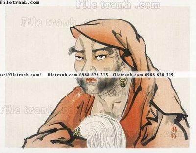 Tải file gốc buc tranh co Nhat Ban 163 (bản PSD) còn layer